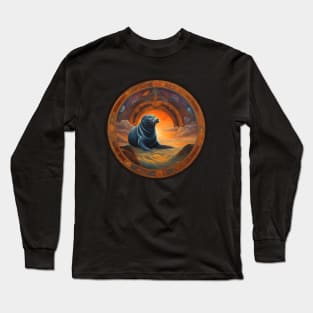 Dreaming Seal Sunset Long Sleeve T-Shirt